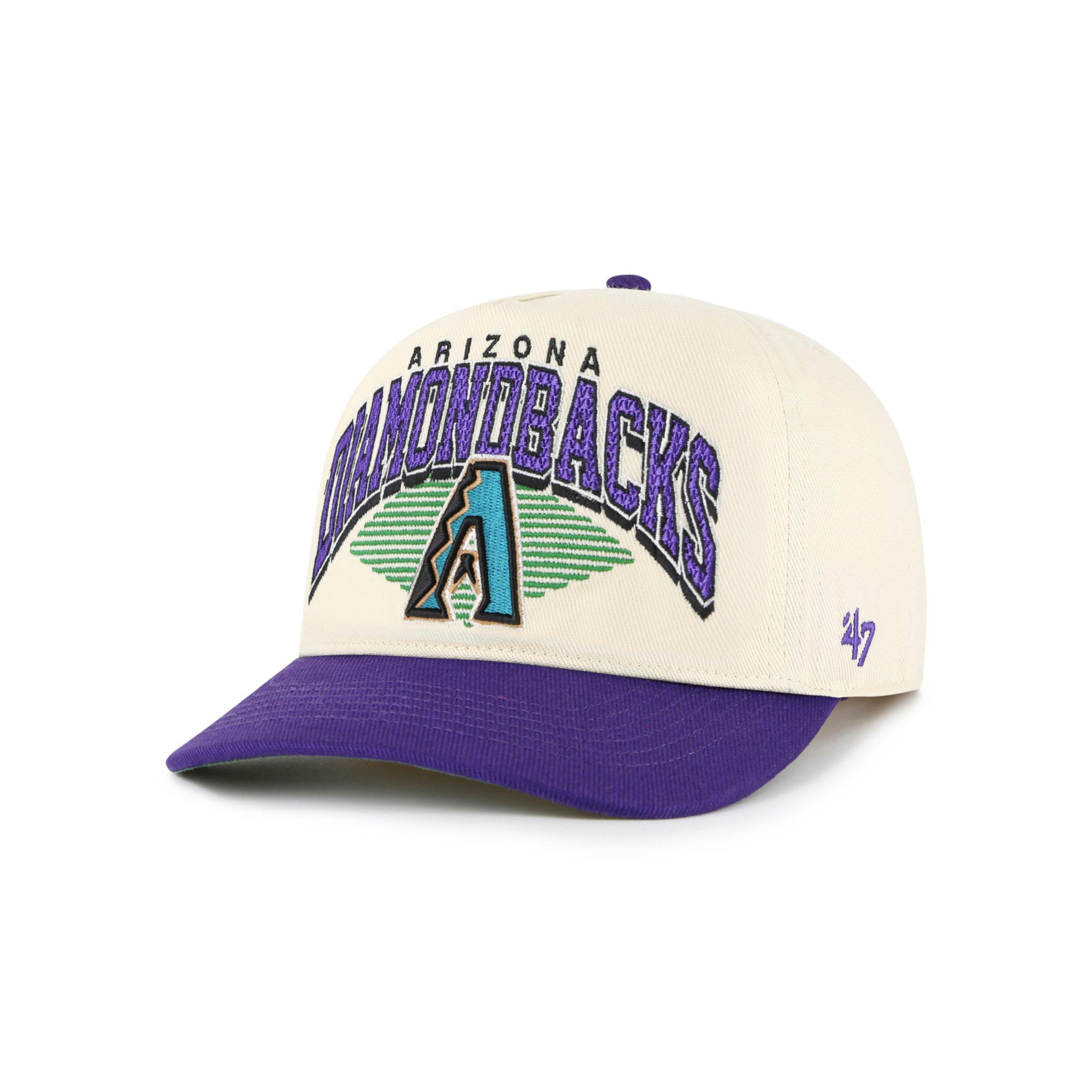 47 Arizona Diamondbacks Cooperstown Pomona Hitch Snapback Hat - Natural